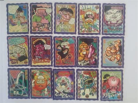 Oddbodz Trading Cards for sale .